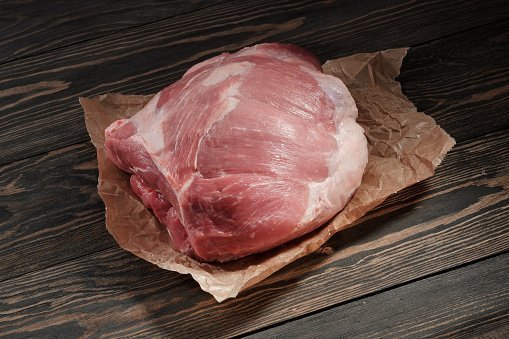 raw pork shoulder