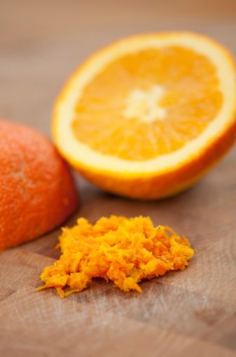 orange peel (zest) 