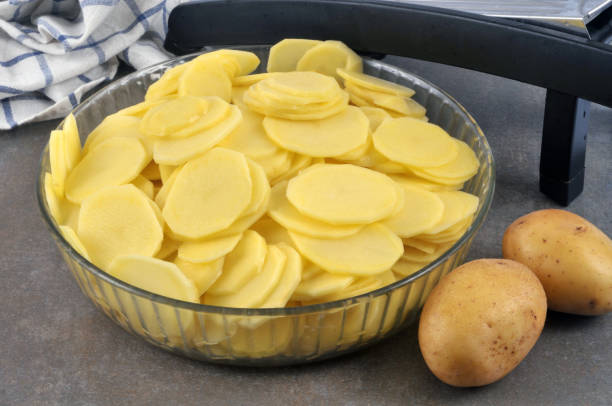 sliced potaots