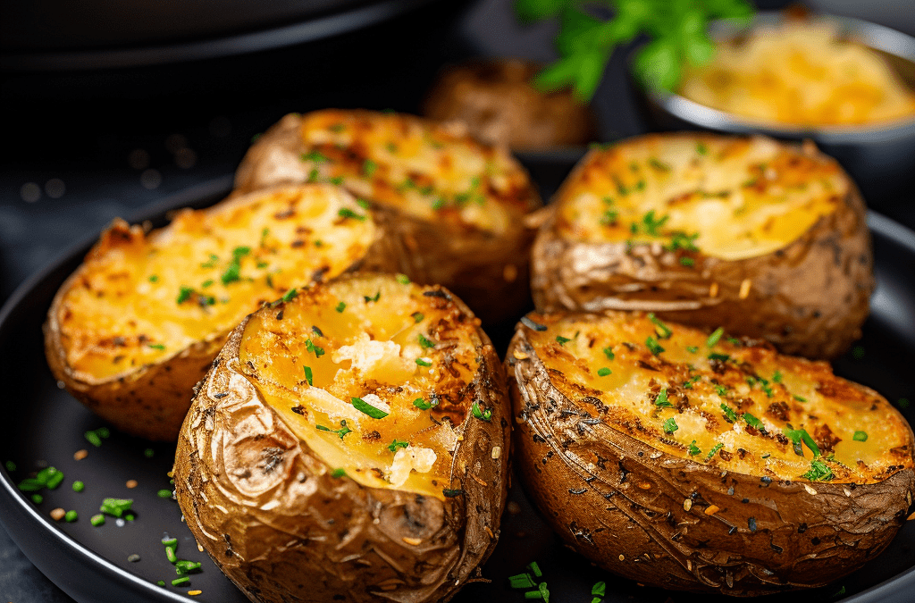 The Best Air Fryer Baked Potatoes