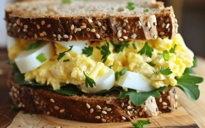 Easy and Delicious Egg Salad Sandwich